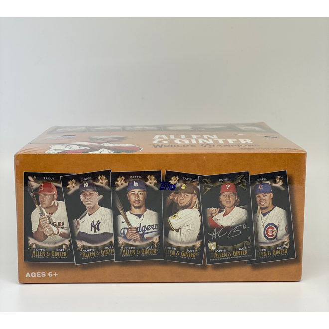 2021 Topps Allen & Ginter X Baseball Hobby Box