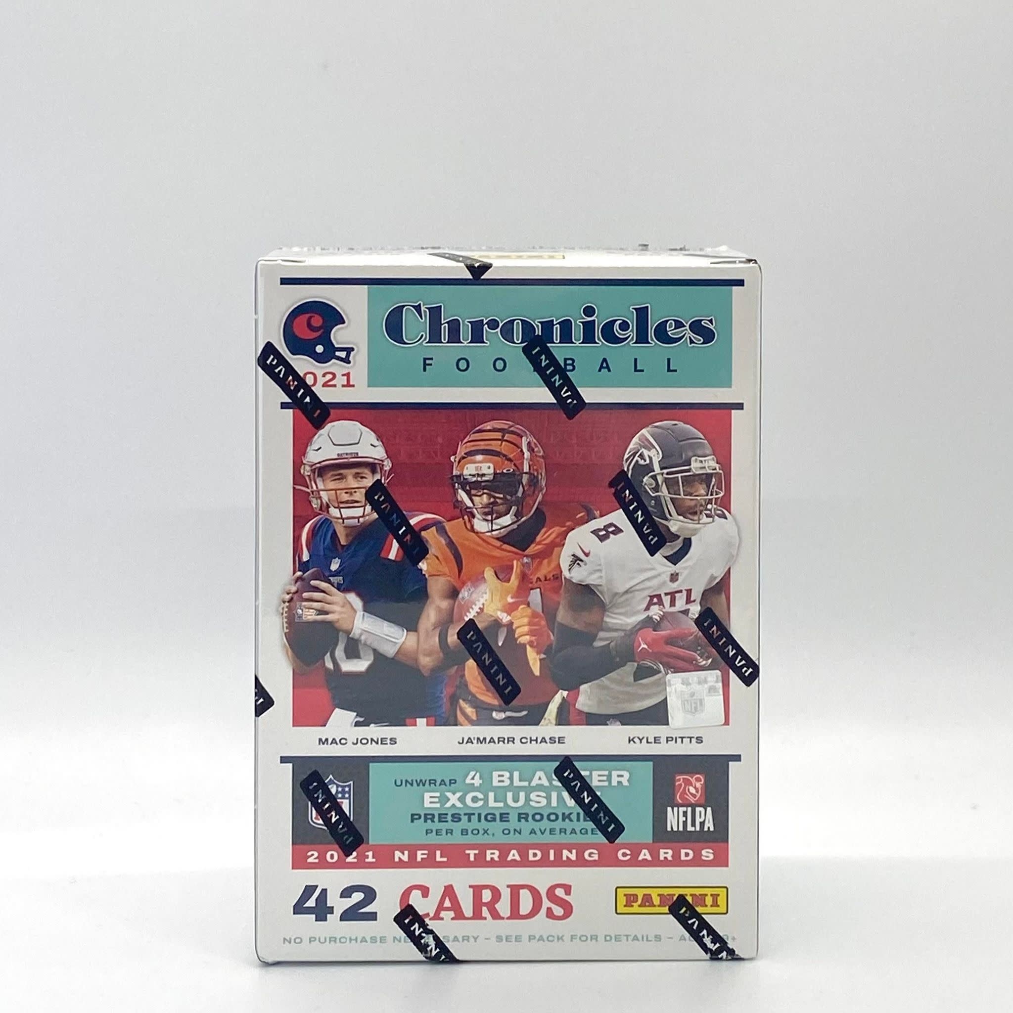 2021 Panini Chronicles NFL Football Blaster Box with 4 Prestige