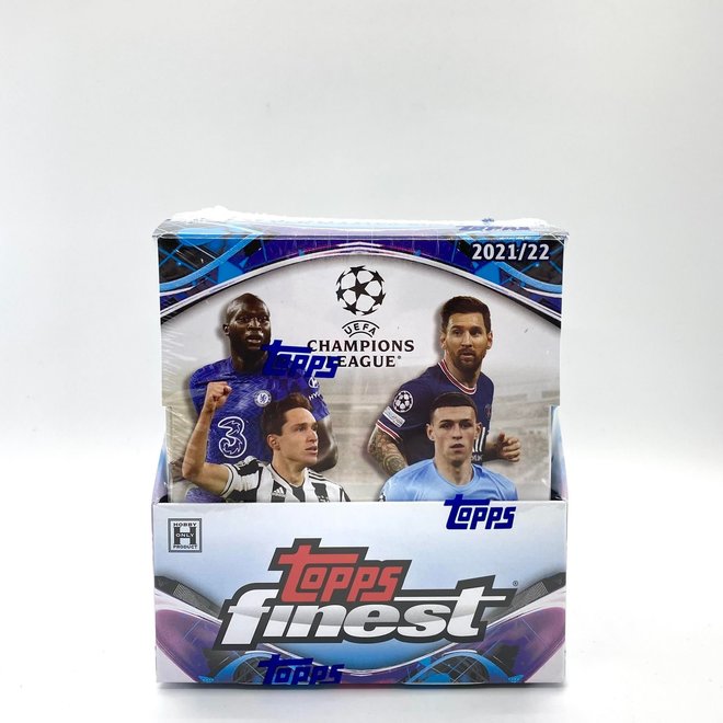 2021-22 Topps Champions League Finest Soccer UEFA Hobby Box
