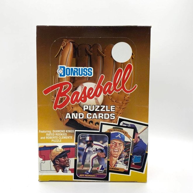 1987 Leaf  Baseball Wax Box