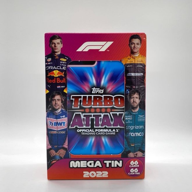 2022 Topps Turbo Attax Formula 1 Mega Tin