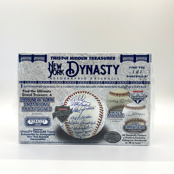 2022 TriStar New York Dynasty Autographed Baseball