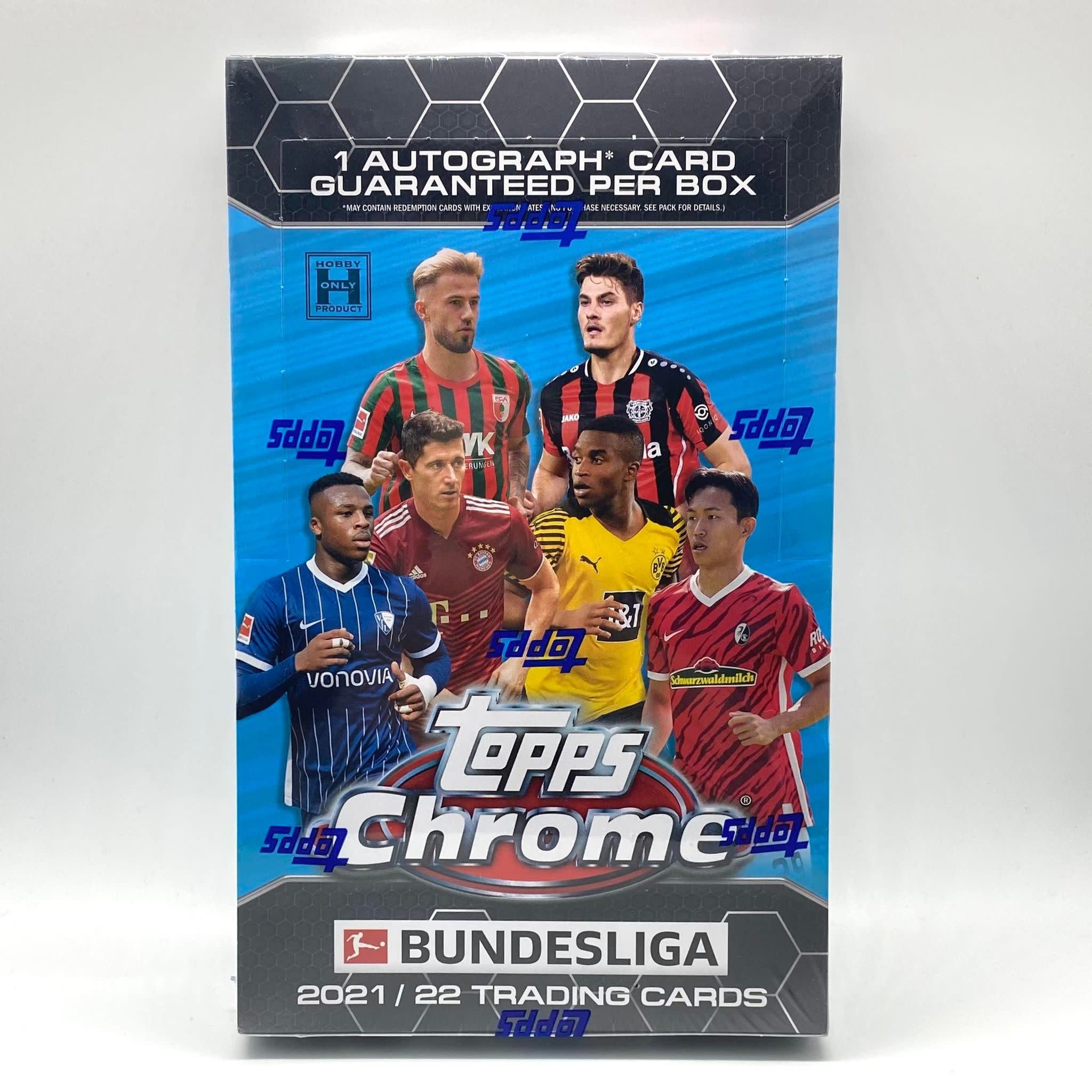 The Adventure Begins  '21-22 Topps Chrome Bundesliga Soccer Hobby Box -  The Adventure Begins