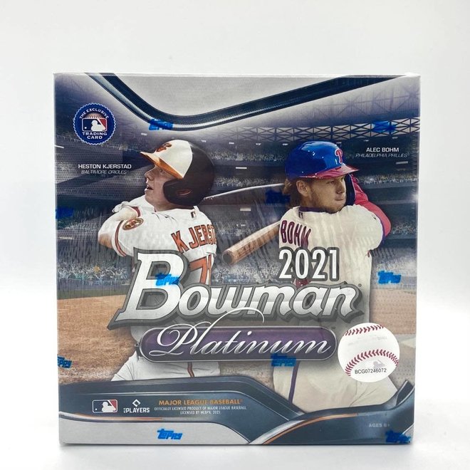 2021 Bowman Platinum Baseball Mega Box