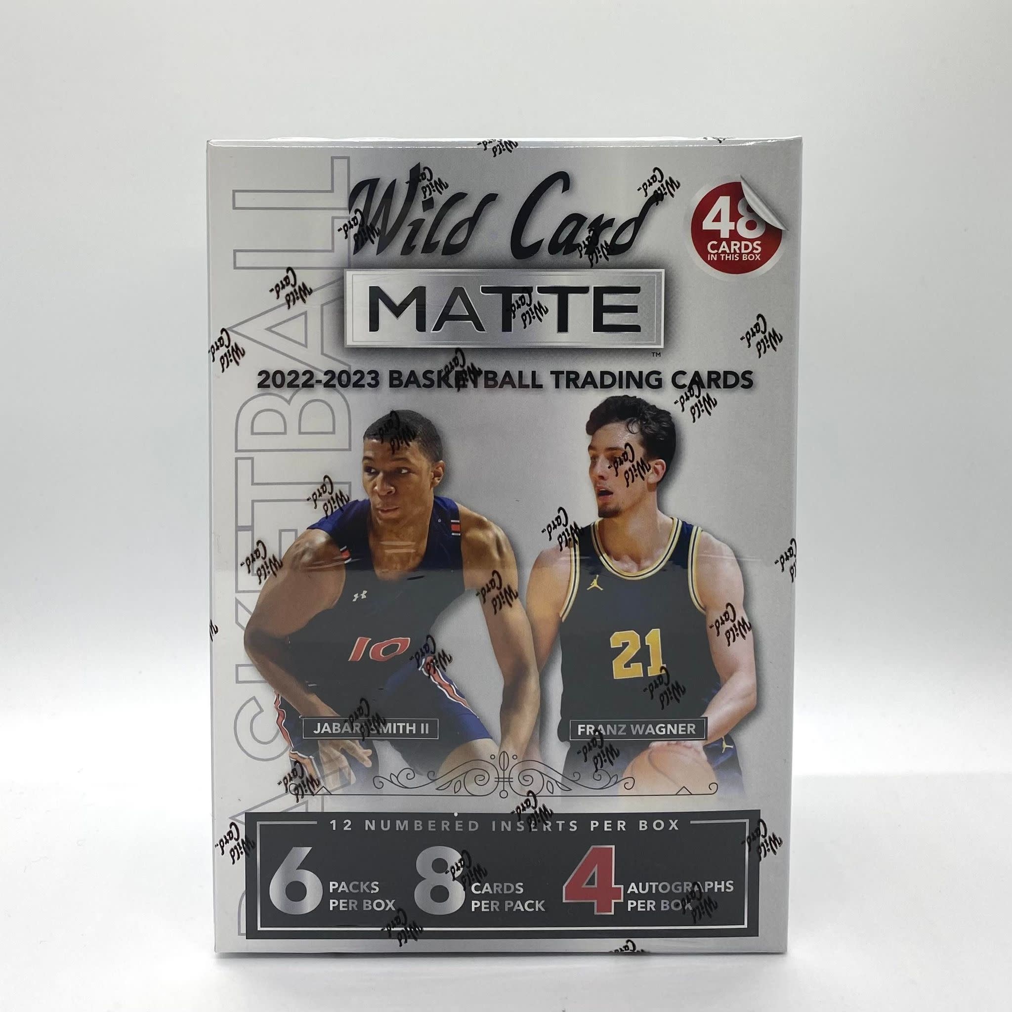 The Adventure Begins | 2022 Wild Card DP Matte Basketball Hobby Mega