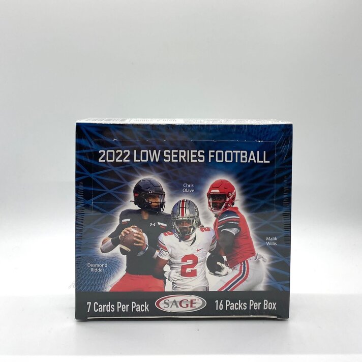 2022 Sage Hit Low Series Football Blaster Box