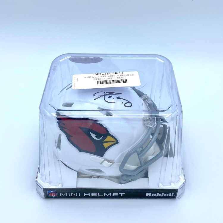 Riddell MURRAY, KYLER AUTO (CARDINALS/SPEED) MINI HELMET