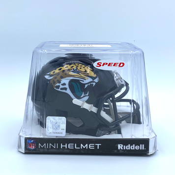 Fanatics 2021 Trevor Lawrence Autographed Jaguars Mini Speed Helmet