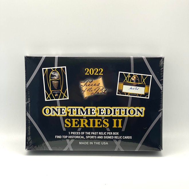 2022 Super Break Pieces Of The Past One Time Series 2 Hobby Box