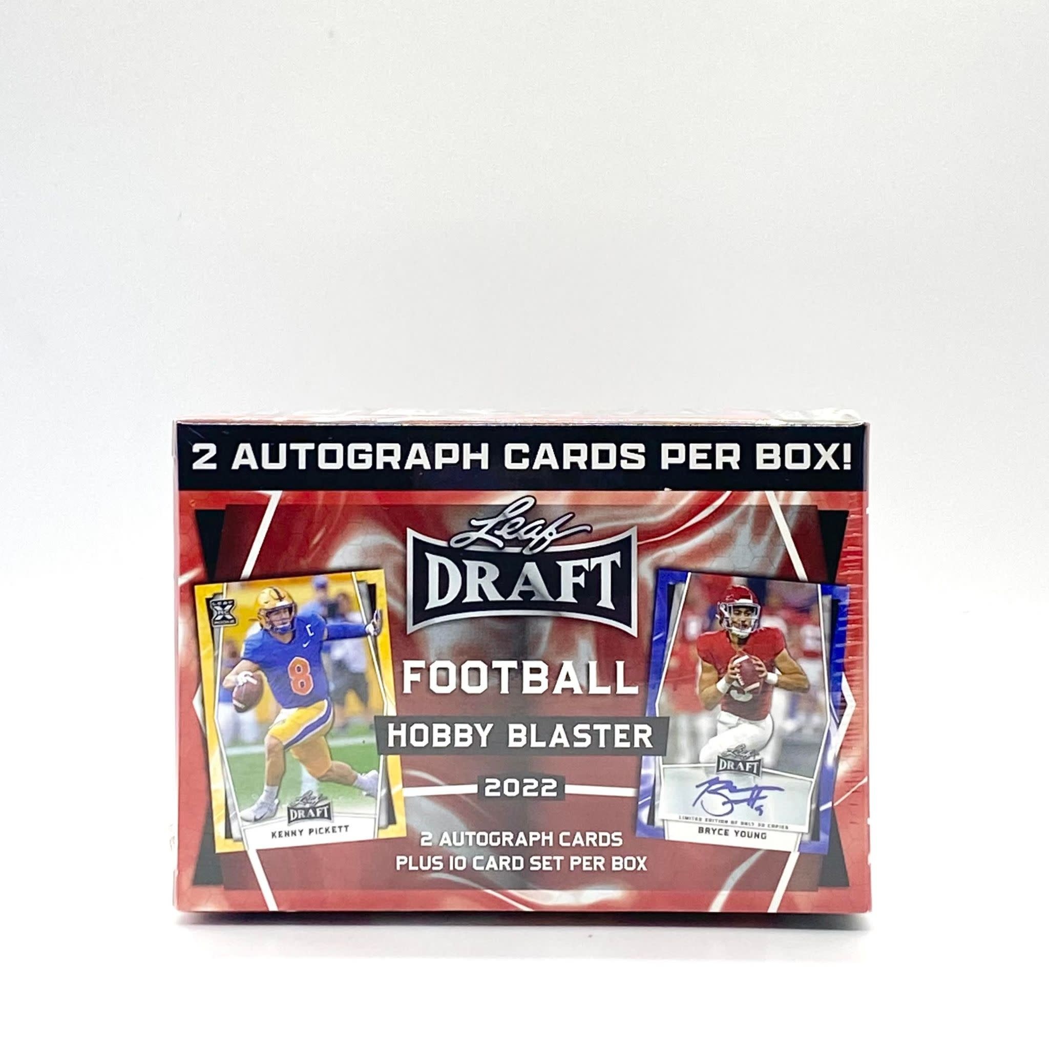 2022 Leaf Draft Football Checklist, Set Info, Review, Blaster Boxes