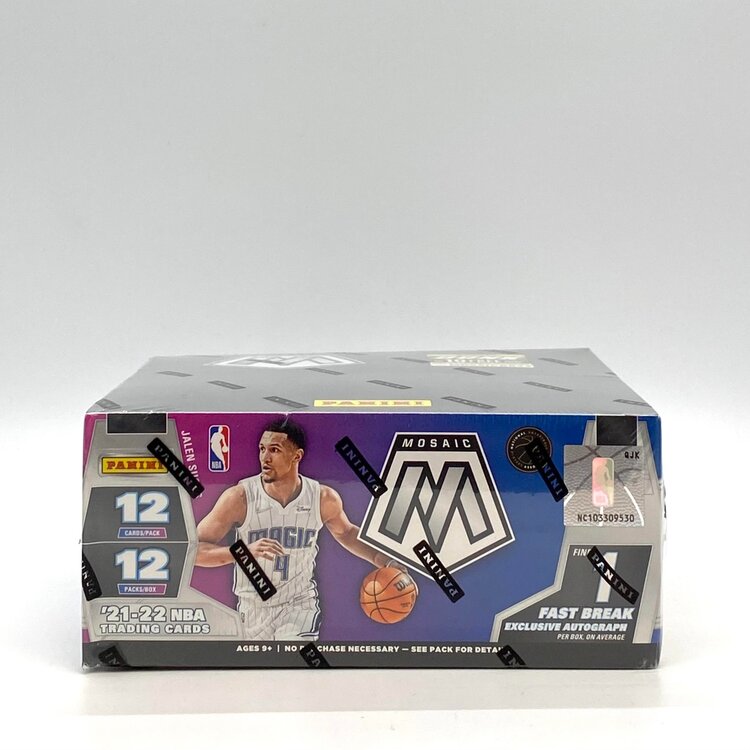 Panini America 2021-22 Panini Mosaic Basketball Fast Break Hobby Box