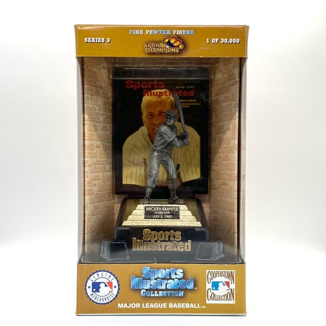 1997 Sports Champions Sports Illustrated Collection Mickey Mantle Pewter Figure