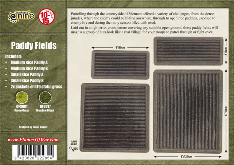 Nam Nam: Features - Paddy Fields (x4)