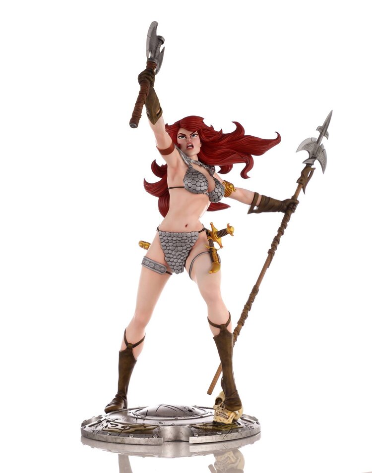 Dynamite Entertainment Dynamite Frank Thorne Red Sonja 45th Anniversary Collector's Statue