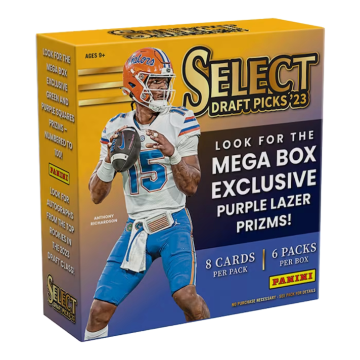 2022 Panini Select Collegiate Draft Picks Football Fat Pack