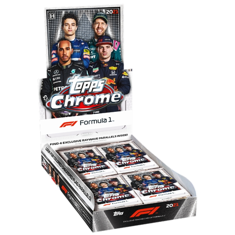 Topps 2021 Topps Formula 1 Chrome Racing Hobby Lite Box