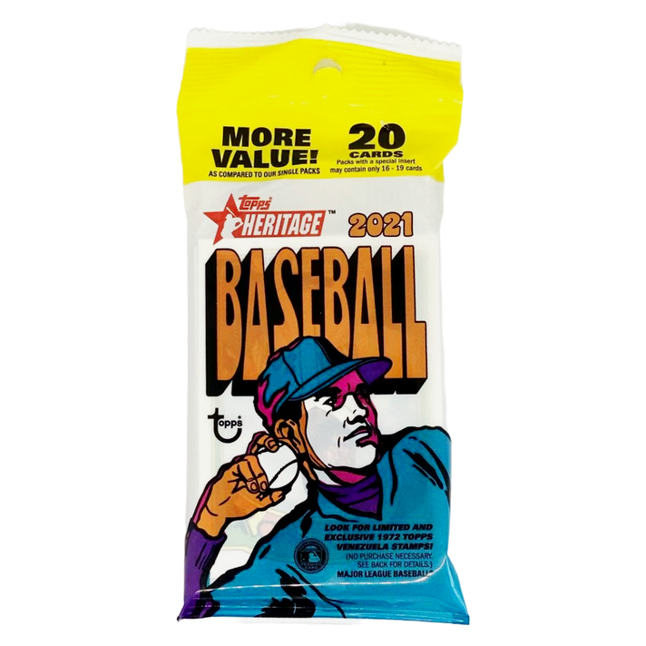 2021 Topps Heritage High Number Factory Sealed Retail Value Box