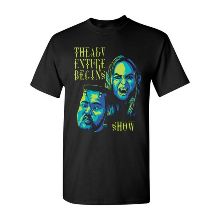 The Adventure Begins The Adventure Begins Halloween 2022 Shirt - Monster Heads