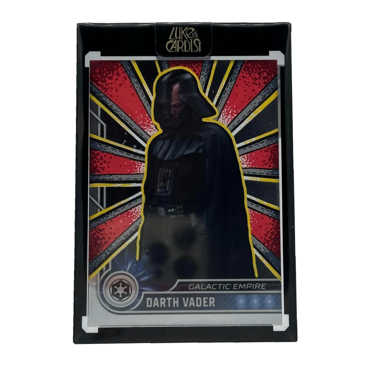 Luke the Cardist Luke the Cardist - Custom Hand Painted 2023 Topps Chrome Darth Vader 1/1 Card