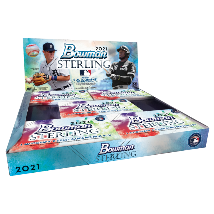 Topps 2021 Bowman Sterling Baseball Hobby Box