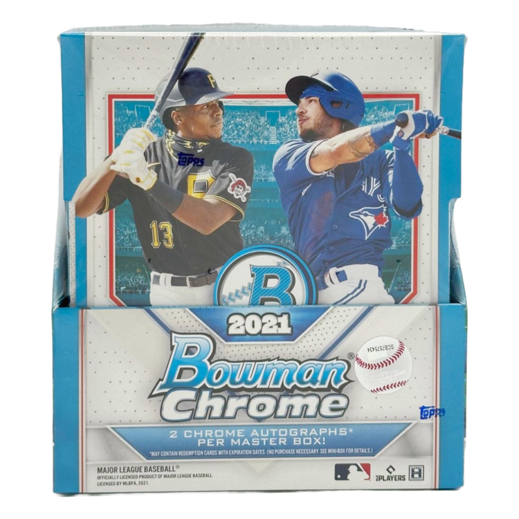 Topps 2021 Bowman Chrome Baseball Hobby Box