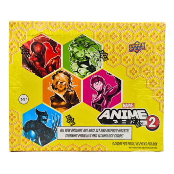 Upper Deck 2023 Upper Deck Marvel Anime Volume 2 Hobby Box