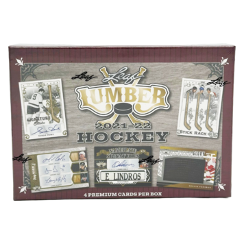 Leaf Trading Cards 2022 Leaf Lumber Hockey Hobby Box