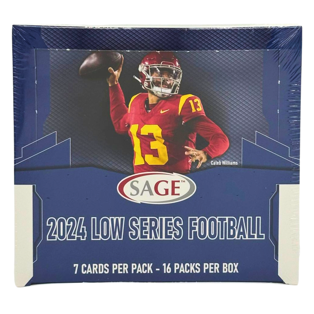 The Adventure Begins 2024 Sage Low Series Football Hobby Box The