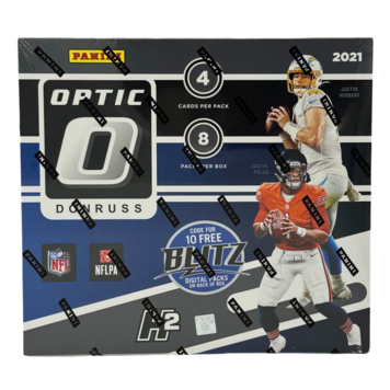 Panini America 2021 Donruss Optic Football H2 Hybrid Box