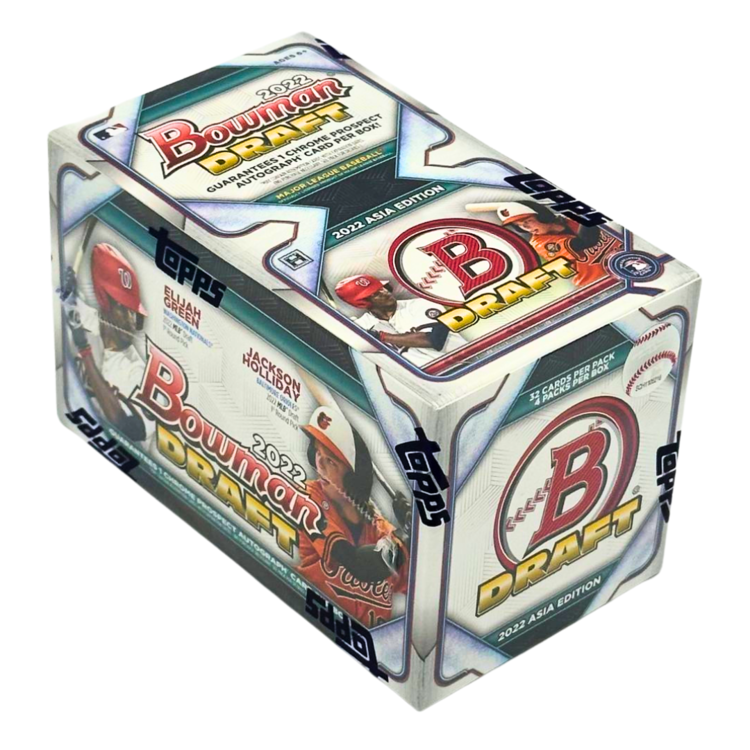 Topps 2022 Bowman Draft Baseball Asia Box