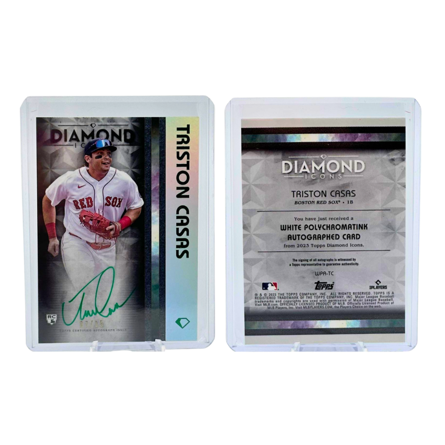 The Adventure Begins | 2023 Topps Diamond Icons Triston Casas Auto