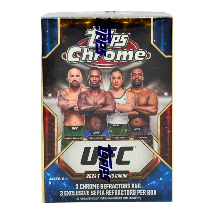 The Adventure Begins 2024 Topps UFC Chrome Value Box The Adventure