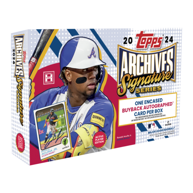 Topps 2024 Topps Archives Signatures Series Baseball - Active Hobby Box
