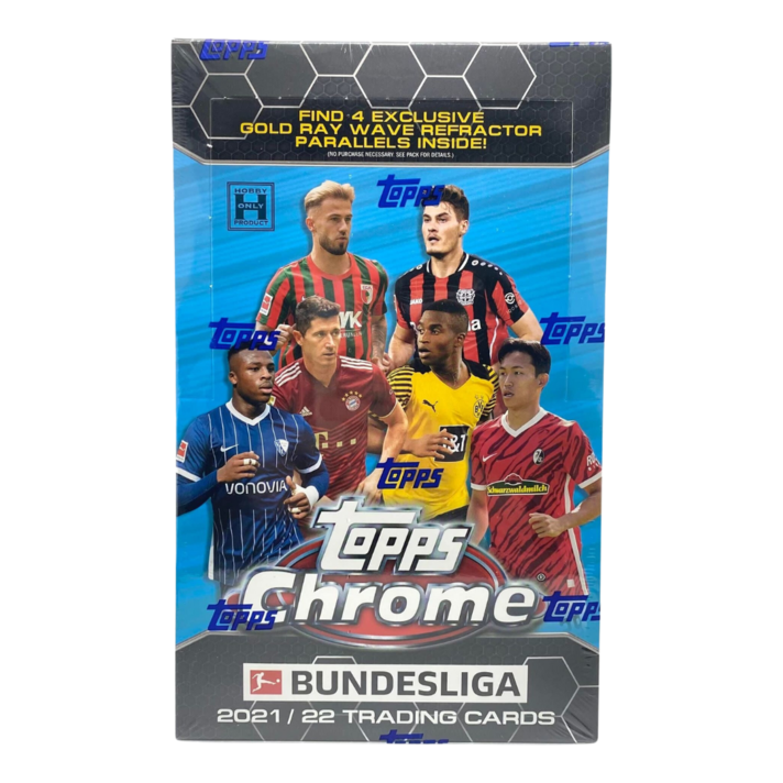 Topps 2021-22 Topps Chrome Bundesliga Soccer LITE Box