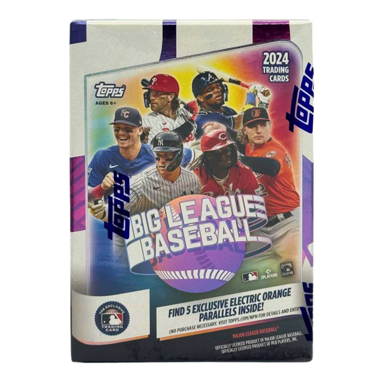 The Adventure Begins 2024 Topps Big League Baseball Value Box The