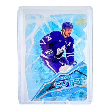 The Adventure Stadium 2022-23 Upper Deck Ice Cool Cuts Auston Matthews