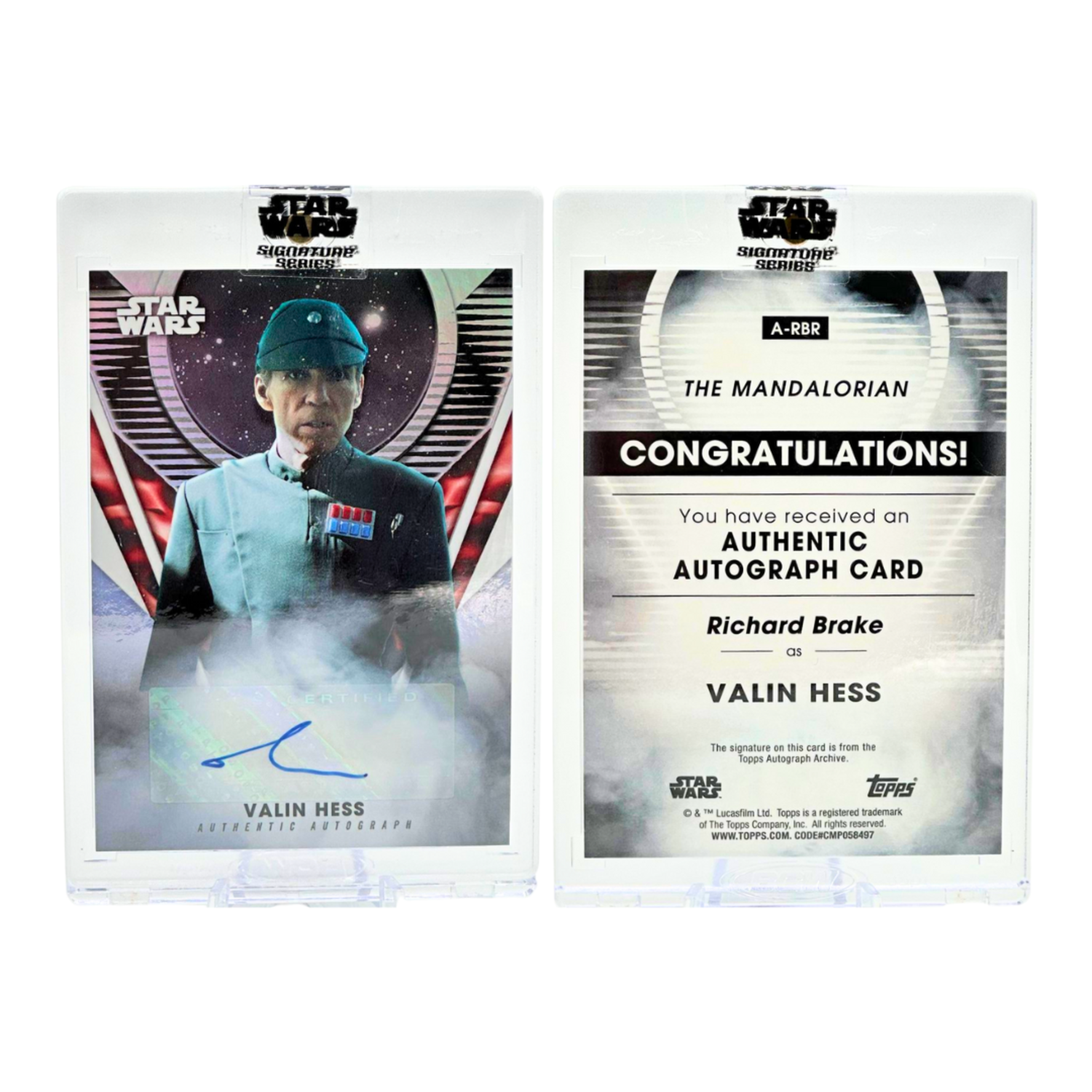 topps STAR WARS KOSKA REEVES AZI-3 サイン クーポン対象外】 新製品情報も満載 KOSKA REEVES AZI-3 サイン