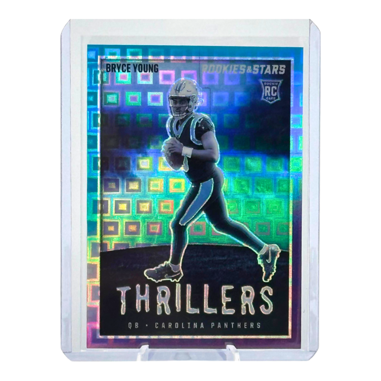 Panini America 2023 Panini Rookies & Stars Bryce Young "Thrillers" True Blue 18/75