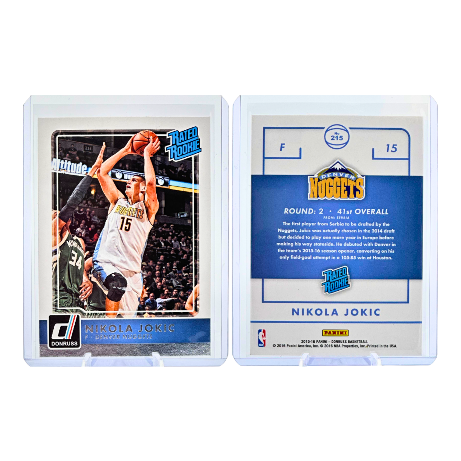 The Adventure Begins | 2015-16 Panini Donruss Nikola Jokic RC