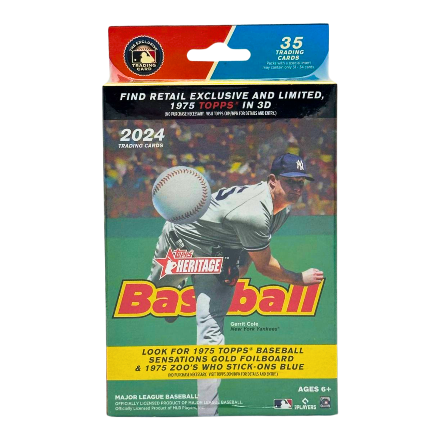 The Adventure Begins 2024 Topps Heritage Baseball Hanger The