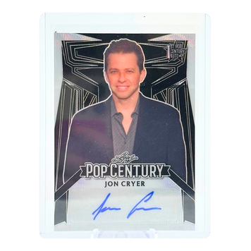 The Adventure Stadium 2023 Leaf Pop Century Jon Cryer Autograph Silver Wave 1/5