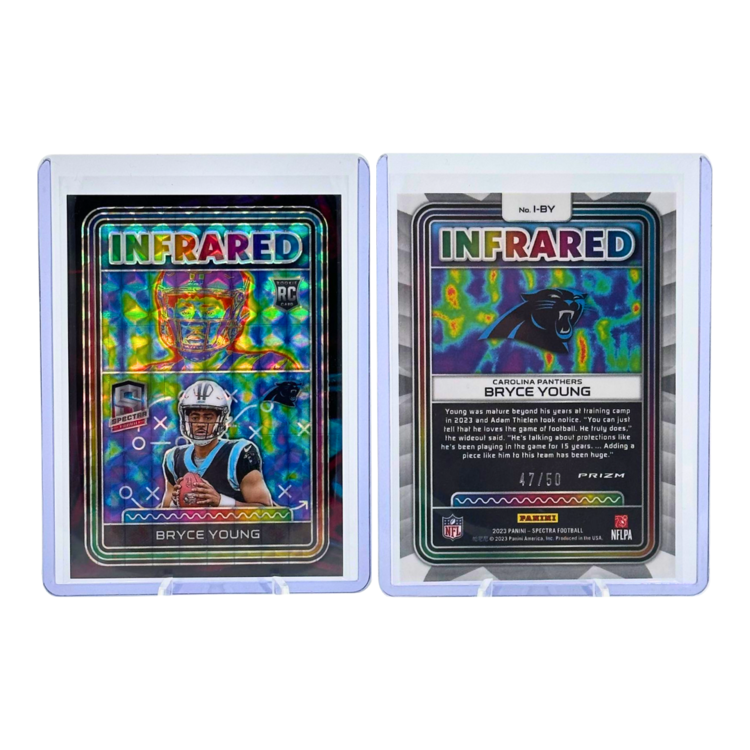 Panini America 2023 Panini Spectra Bryce Young Infrared 47/50