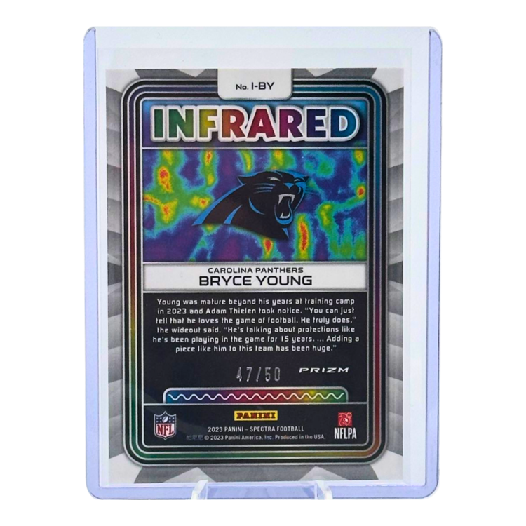 Panini America 2023 Panini Spectra Bryce Young Infrared 47/50