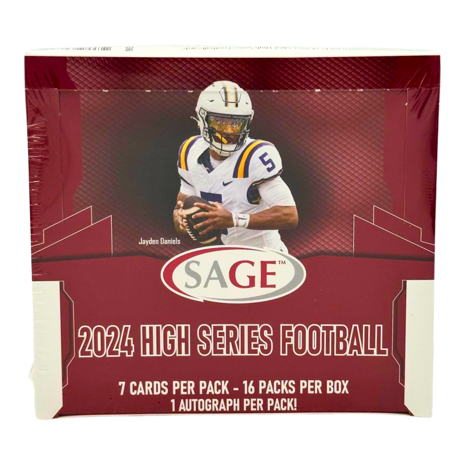 The Adventure Begins 2024 Sage High Series Football Hobby Box The