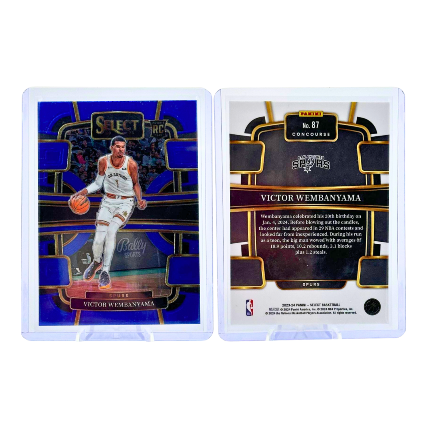The Adventure Begins | 2023-24 Panini Select Victor Wembanyama 