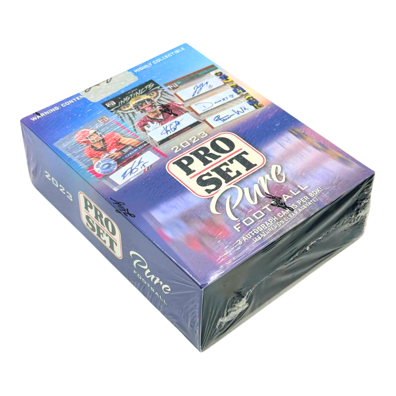The Adventure Begins 2023 Leaf Pro Set Pure Football Blaster Box