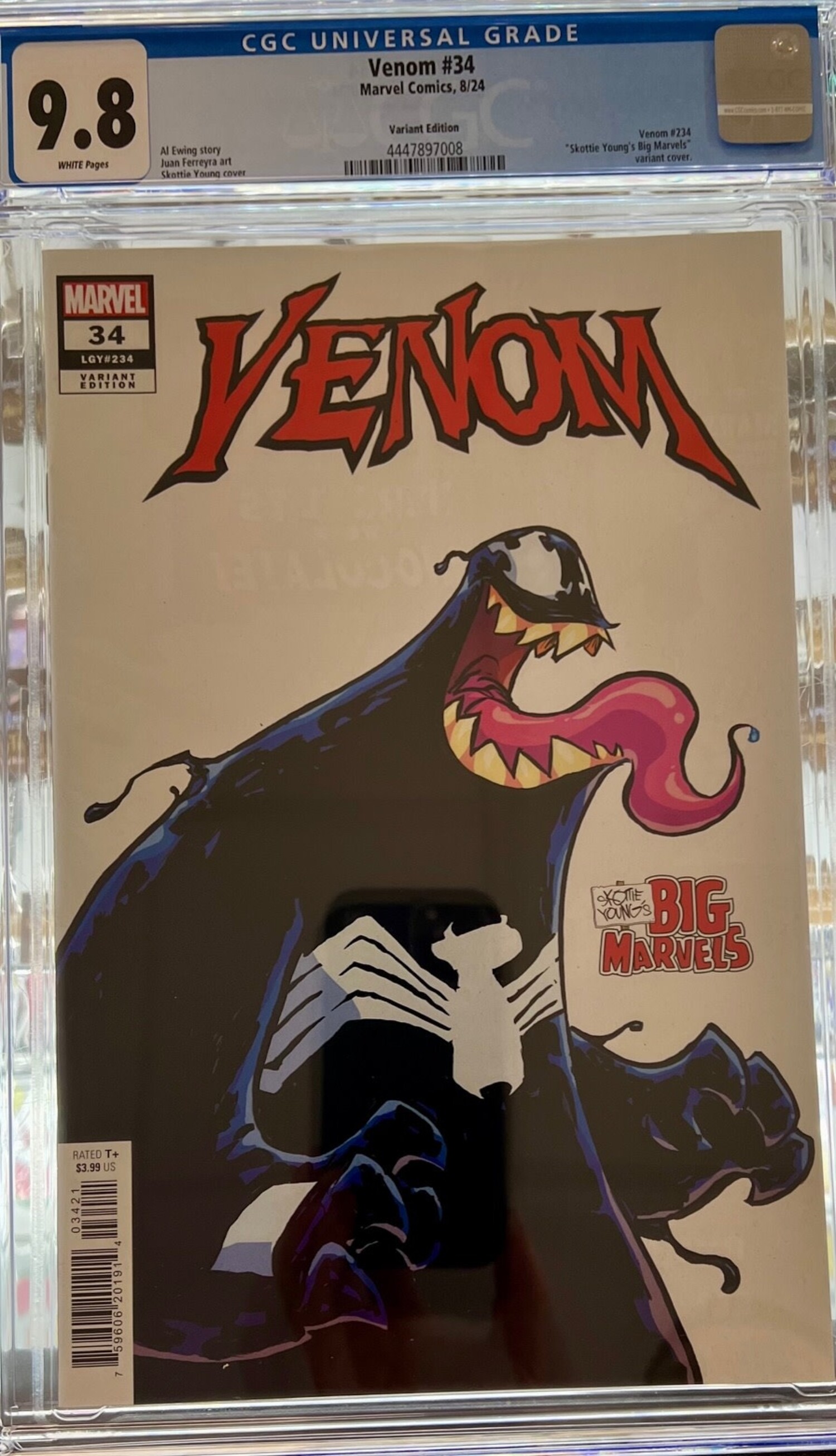 Venom #34 (2024) CGC 9.8 Skottie Young - The Adventure Begins