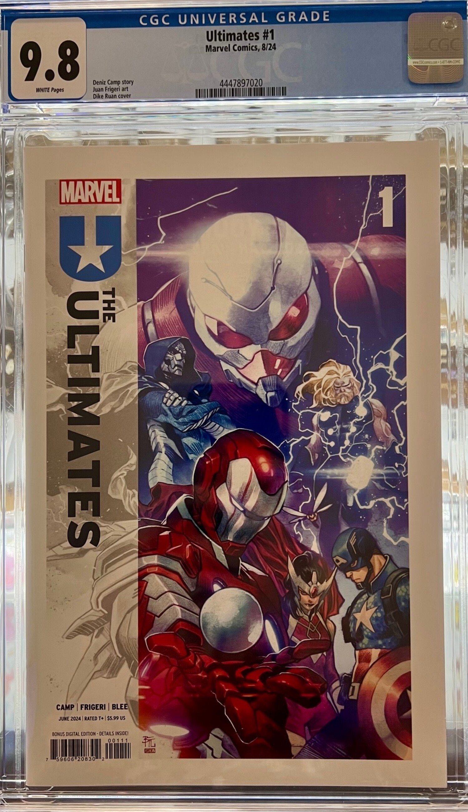 Ultimates #1 (2024) CGC 9.8 - The Adventure Begins