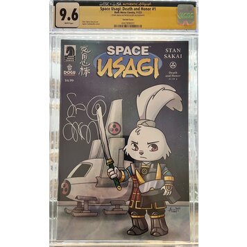 Dark Horse Space Usagi: Death and Honor #1 (2023) CGC 9.6 Signed: Stan Sakai