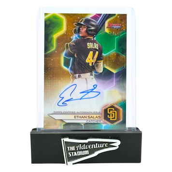 The Adventure Stadium 2023 Bowman's Best Ethan Salas Autograph "Best of 2023" 34/50